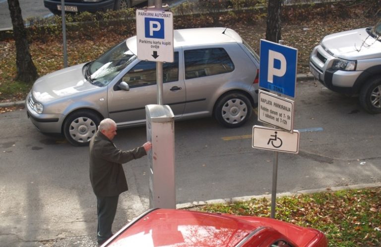 Parking Križevci - parkiranje naplata