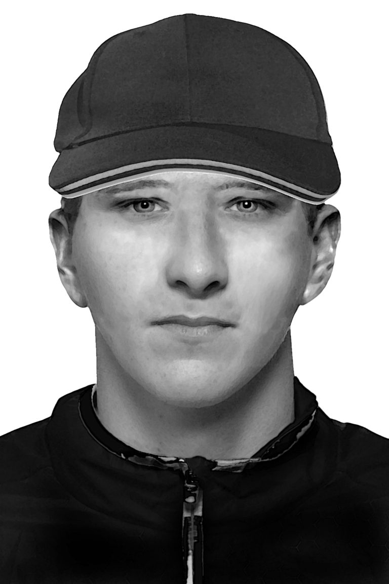 Razbojništvo u poslovnici pošte: Foto - robot nepoznatog počinitelja