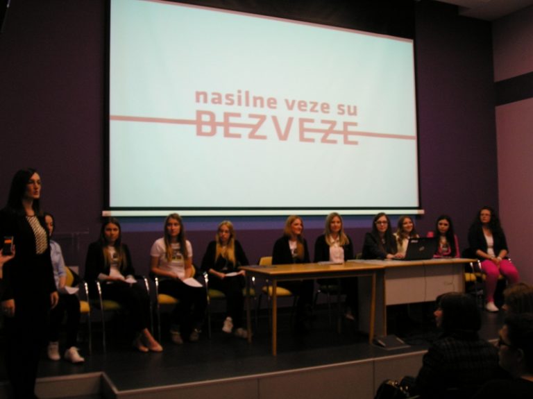 Predstavljanje projekta „Nasilne veze su bezveze“