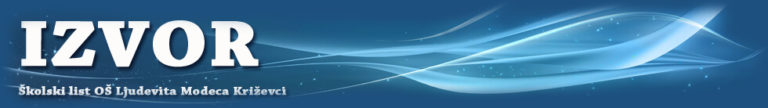 školski list Izvor // Osnovna škola Ljudevita Modeca