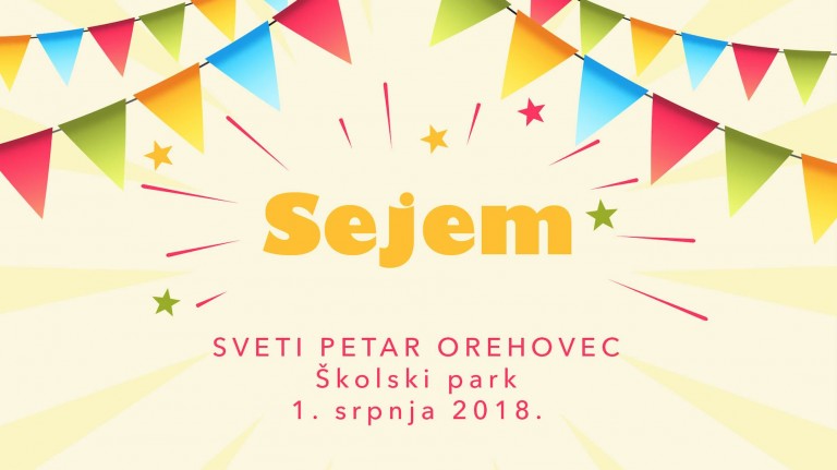 Dođite na Sejem, festival za djecu i mlade u Svetom Petru Orehovcu!