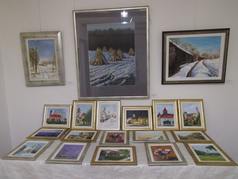 Članovi Križevačkog likovnog kruga predstavili svoje radove