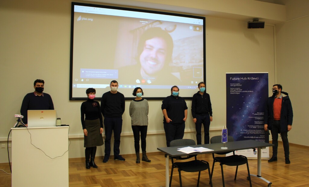 Sudionici konferencije o projektu Future Hub Križevci 10. prosinca (foto Ivana Šatrak)