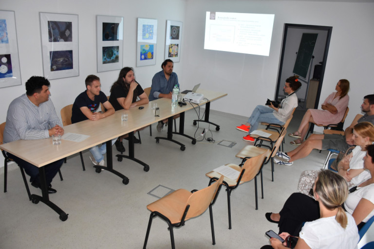 Predstavljanje Instituta za kozmologiju i filozofiju prirode 30. lipnja 2022. (foto Silvia Novosel)