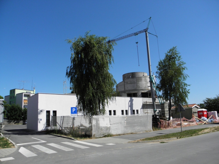 Zvjezdarnica u izgradnji 18. srpnja 2022. (foto R.Matić)