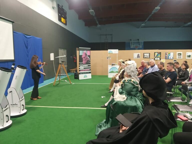 Hrašćinski astro nije samo popularno-znanstveni festival već i kulturno-umjetnički (foto prenešen s facebook stranice KLJZBH)