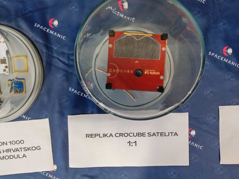 Replika prvog hrvatskog (nano)satelita izložena na ovogodišnjem, 8. Hrašćinskom astru (foto R.Matić)