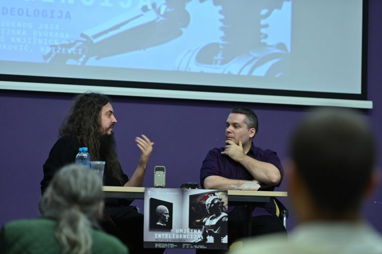 Tribina o umjetnoj inteligenciji 22. studenoga 2024. (foto A. Dundović)
