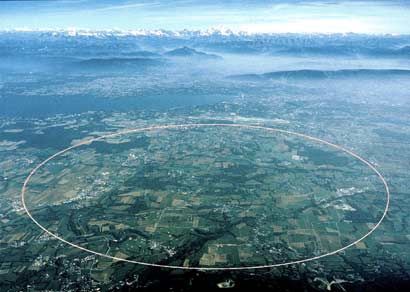 CERN iz zraka
